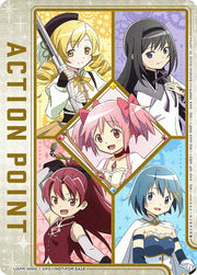 〔中古A〕ACTION POINT(まどか&ほむら&マミ&杏子&さやか)【-】[UAPR/MMM-1-AP01]