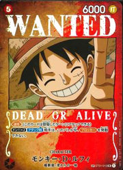 〔中古A〕モンキー・D・ルフィ【SP】[ST01-012(OP03)]（パラレル/手配書）
