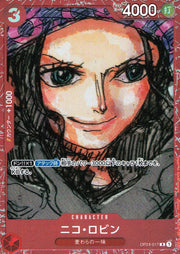 〔中古A〕ニコ・ロビン【R】[OP01-017]（foil/赤枠/漫画絵）